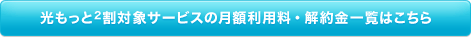 光もっと2割対象サービスの月額利用料・解約金等詳細はこちら