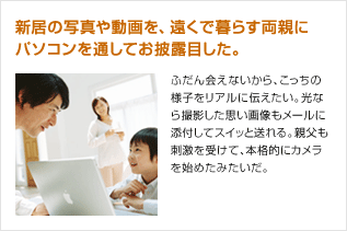 �V���̎ʐ^�⓮����A�����ŕ�炷���e�Ƀp�\�R����ʂ��Ă���I�ڂ����B �ӂ����Ȃ�����A�������̗l�q�����A���ɓ`�������B���Ȃ�B�e�����v���摜�����[���ɓY�t���ăX�C�b�Ƒ����B�e�����h�����󂯂āA�{�i�I�ɃJ�������n�߂��݂������B