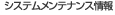 �V�X�e�������e�i���X���