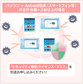 �p�\�R�� �{ Android�[���i�X�}�[�g�t�H�����j�̍��v�䐔���Q��ȏ�̏ꍇ