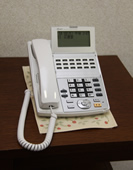 「ひかり電話オフィスA（エース）」※2の導入に合わせ、電話機を高機能ビジネスフォン「Netcommunity SYSTEM αNX type-L」（情報機器）に更改々
