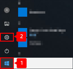 Windows 10 スタートボタン