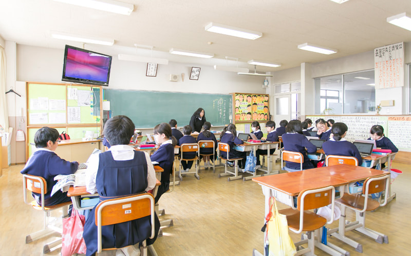 これが未来の教室のカタチ Ict アクティブ ラーニングの現場に潜入 前編 チエネッタ Ntt西日本