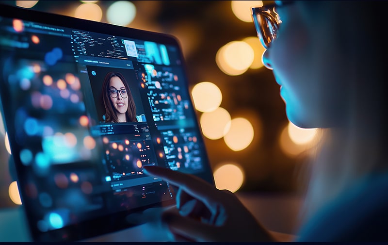 高速回線で画像加工のイメージ