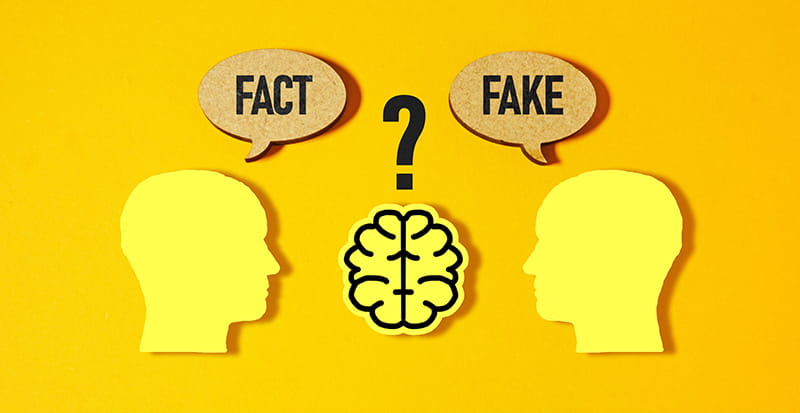 フェイクニュースとAI技術イメージ