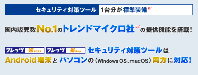 フレッツあんしんパック フレッツ光公式 Ntt西日本