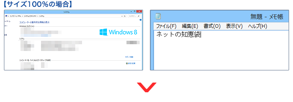 文字やアイコンのサイズを大きくしたい ネットの知恵袋 フレッツ光公式 Ntt西日本