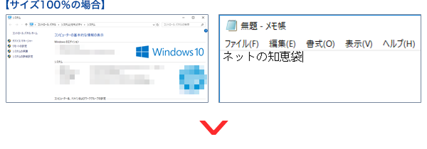 文字やアイコンのサイズを大きくしたい ネットの知恵袋 フレッツ光公式 Ntt西日本