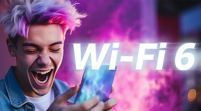 Wi-Fi 6で通信速度をUP！ Wi-Fi 6×10ギガ（Gbps）回線でインターネットをもっと快適に！